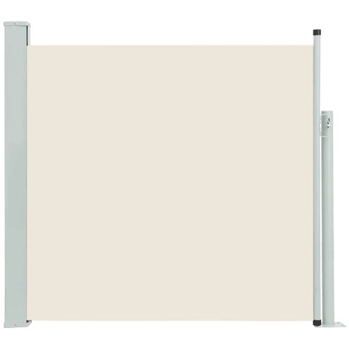Maison Chic Zložljiva stranska tenda - Senčniki za teraso 140x500 cm krem, (22042333) Cene