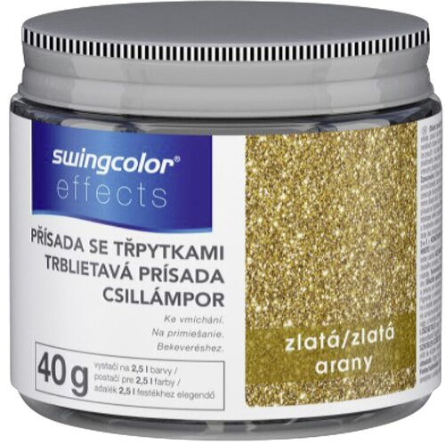 SWINGCOLOR Bleščice za zidno barvo Swingcolor (zlate, 40 g) Cene