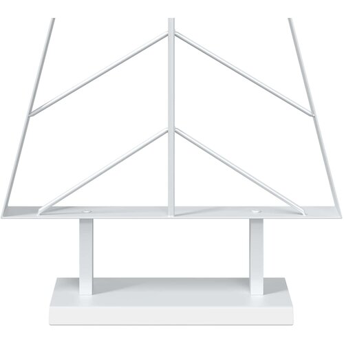  Metalna božićna jelka KUOPIO 60 cm Čelik Bijela Slike