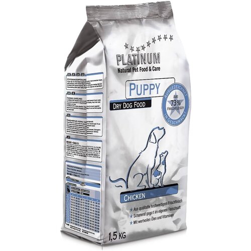 Platinum suva hrana za štence, piletina, 1.5kg Slike