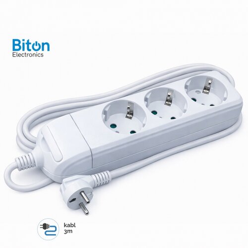 Bb Link PRENOSNA PRIKLJUCNICA BITON TROSTRUKA 3M KB-RB-03L Slike