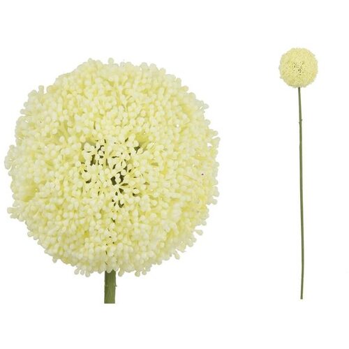  CVIJET ALLIUM 73 CM BIJELI PVC Slike