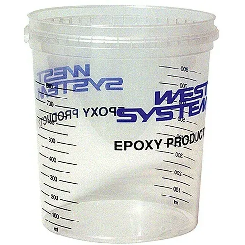 West System Posuda za miješanje (Prozirno, 800 ml)