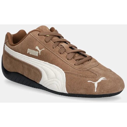 Puma Tenisice od bru&amp;scaron;ene kože Speedcat OG boja: smeđa, 398846 Slike