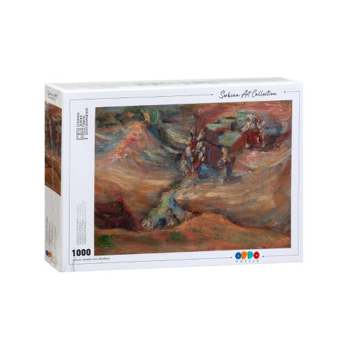 Oddo Slagalica Serbian Art Collection, Nadežda Petrović, Na izvoru, 1000 delova Cene