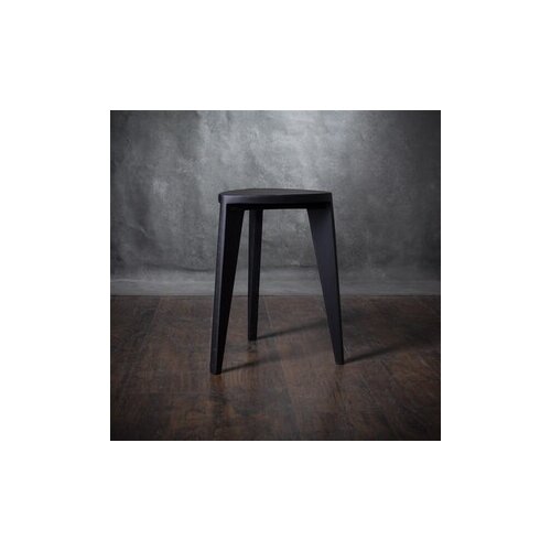  Meda furniture Crna drvena hoklica M45 Slike