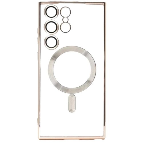 Silikonska maska Magsafe SAMSUNG S25 ULTRA ZLATNA Slike