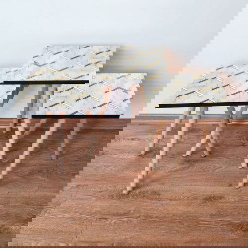 Hanah home 3Shp273 - white whitegold nesting table (3 pieces) Cene