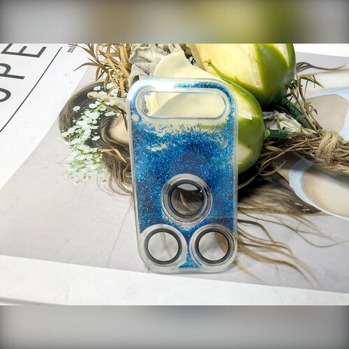 INF PC Za&amp;scaron;čita Objektiva Kamere, Združljiva z iPhone 17 Pro Max - Odporna na Praske Blue, (5000116528) Slike
