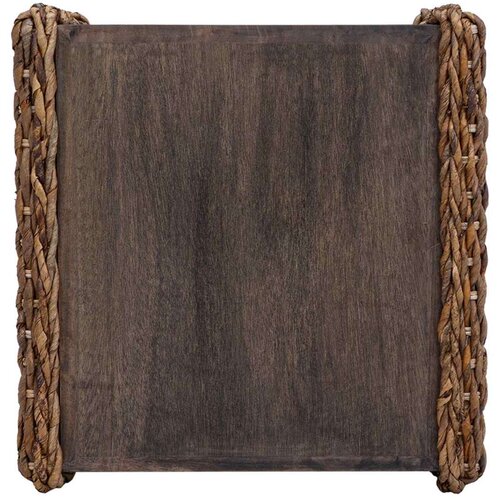  Bocni stol Prirodna 44.5 x 45 x 45 cm Čvrsto mahagonijsko drvo Slike