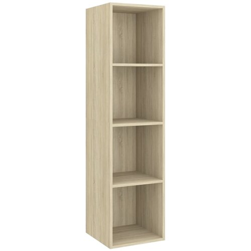 Maison Chic Stenska TV omarica - TV stojalo - Televizijska omarica sonoma hrast 37x37x142,5 cm iverna plo&amp;scaron;ča, (21700972) Slike