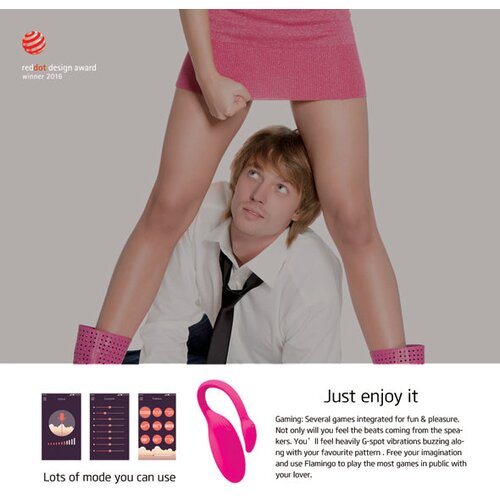 Magic Motion Bullet vibrator - Flamingo, roza Slike