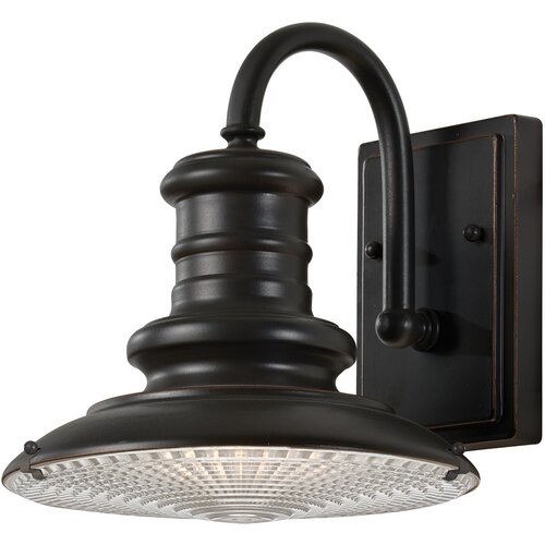 Elstead Lighting Elstead Redding Station 1 luč, zunanja majhna kupolasta stenska svetilka, obnova, bronasta, IP44, E27, (22099853) Cene