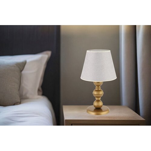 Opviq Stolna lampa 301, 60 W, 45 cm, Svijetlosiva Cene