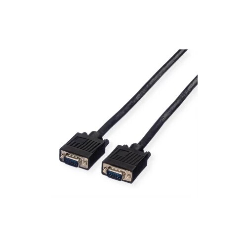 Value VGA priključni kabel VGA 15-polni vtič 20.00 m črna 11.99.5259 dvojno oklopljen\, lahko se privije VGA kabel, (20410885) Cene