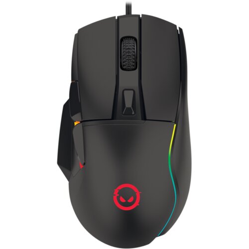 Lorgar Jetter 357, gaming mouse, Optical Gaming Mouse with 6 programmable buttons, Pixart ATG4090 sensor, DPI can be up to 8000, 30 million times key life, 1.8m PVC USB cable, Matt UV coating and RGB lights with 4 LED flowing mode, size:124.90*71.65*41.36mm, 115g Cijene