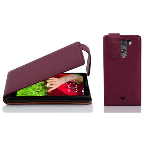 Cadorabo Ohišje, združljivo z LG G2 MINI v pastelno vijolično - Zaščitni ovitek v obliki flipa iz teksturiranega umetnega usnja, (20558961) Cene