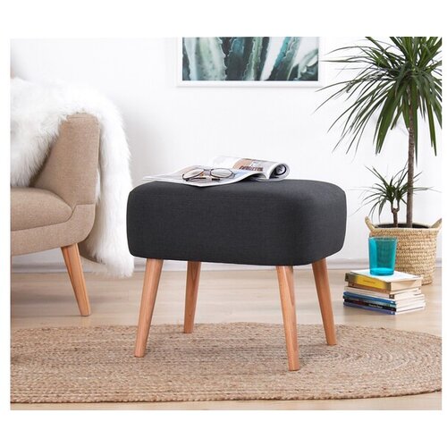 Atelier Del Sofa Tabure 50x43x42cm, Tamnosivo Cene