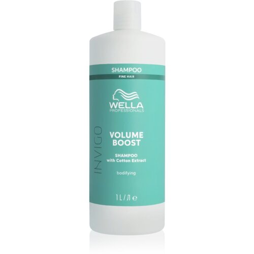 Wella Professionals Invigo Volume Boost &amp;scaron;ampon za volumen tanke kose 1000 ml Slike