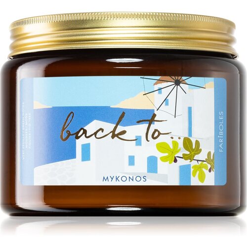 FARIBOLES Back to Mykonos mirisna svijeća 400 g Cijene