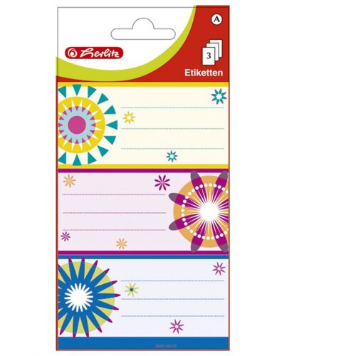  ETIKETE &Scaron;KOLSKE PAPIR CVJETOVI HERLITZ 830307 BLISTER * DO ISTEKA ZALIHA Cijene
