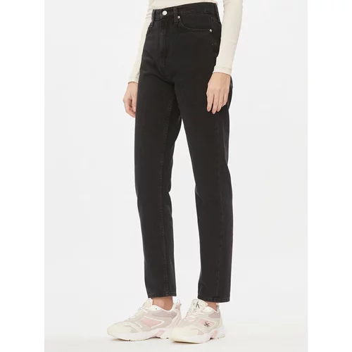 Calvin Klein Jeans Jeans hlače Authentic J20J222118 Črna Straight Fit