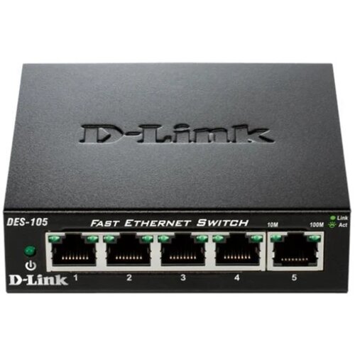 D-Link / DLink D-Link switch neupravljivi,DES-105/E (metalno kućište) Cijene