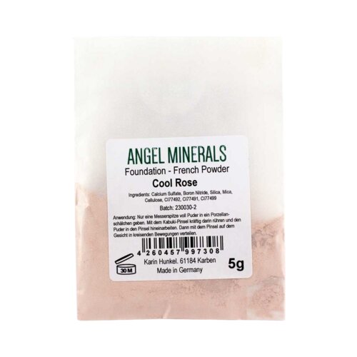 ANGEL MINERALS French Powder Foundation Refill - Cool Rose Cene