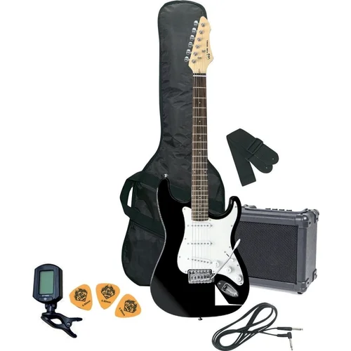 Gewa E-Guitar RC-100 Set Black Električna gitara