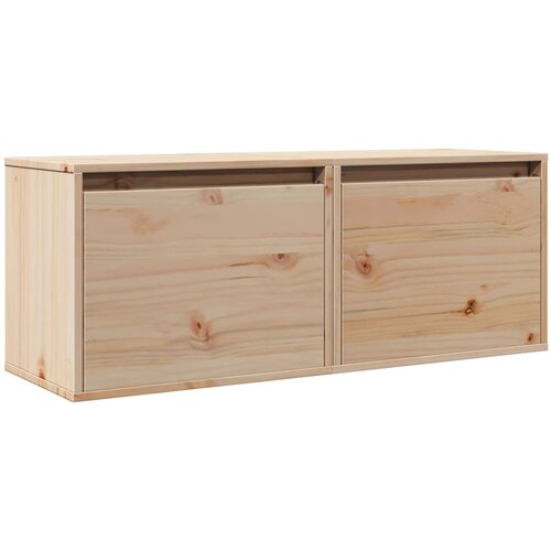 Maison Chic Stenska omarica - Zidna omarica 2 kosa 40x30x50 cm trdna borovina iu14, (22062800) Cene