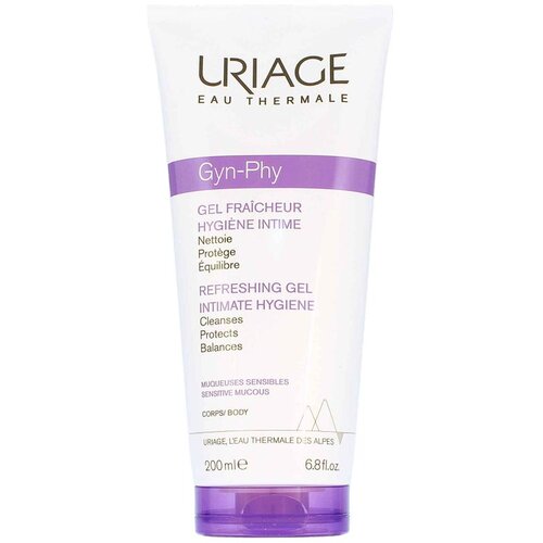 Uriage Gyn-Phy Refreshing Gel osvježavajući gel za intimno či&amp;scaron;ćenje za osjetljivu kožu 200 ml za žene Slike