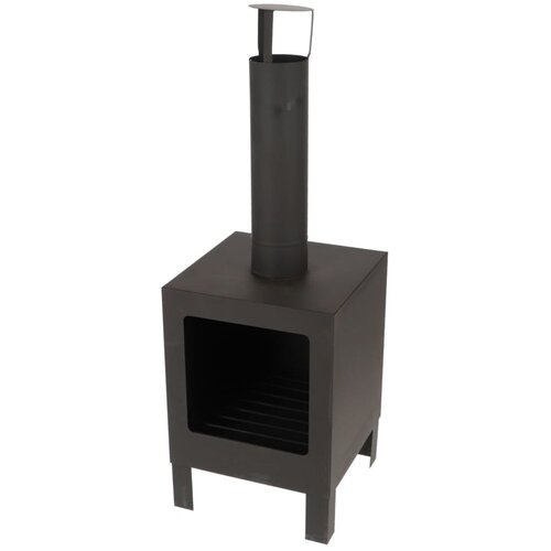 Esschert Design Peč za teraso S črna, (21039329) Cene