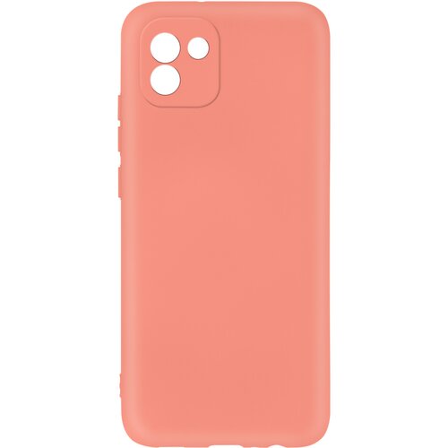 AVIZAR Poltrdi silikonski ovitek z mehkim zakljuckom za Samsung Galaxy A03 - roza, (20715120) Cene