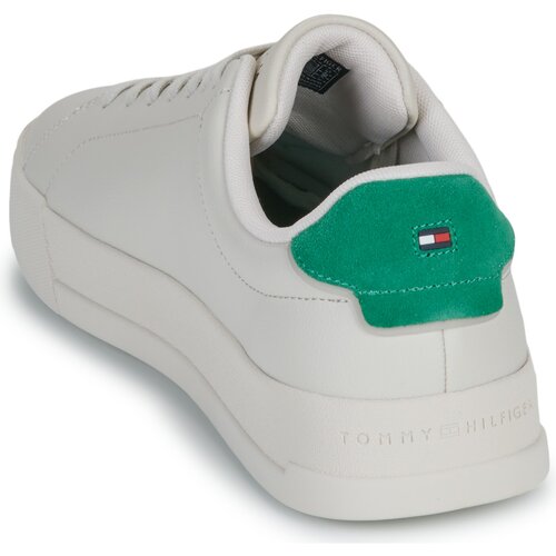 Tommy Hilfiger Nizke superge TH COURT LTH DETAIL ESS Bela Slike