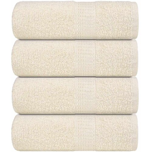 vidaXL Ručnici za goste FROGN 4 kom. krem 30x50 cm 360 g/m² - Krema 30 x 50 cm 4 Cene