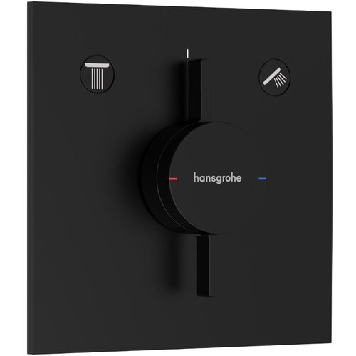 Hansgrohe DuoTurn E ugradna maska sa dva izlaza mat crna 75417670 Cene