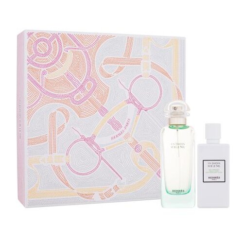 Hermes Un Jardin Sur Le Nil SET2 Set toaletna voda 100 ml + losion za tijelo 80 ml unisex Slike