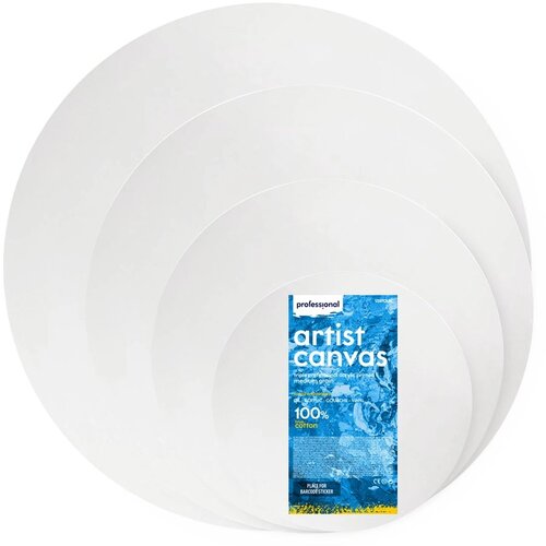 Professional Canvas okrugli blind ram, 60 cm Slike