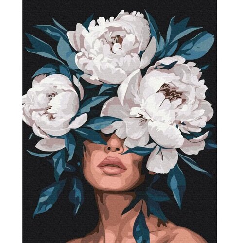  Slika za samostalno slikanje - Secret of white peonies 40x50 Cijene