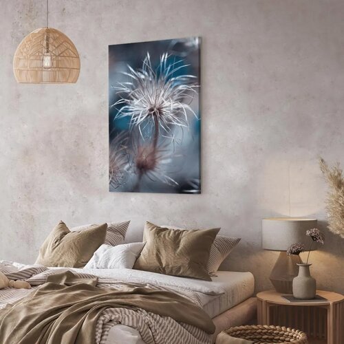  Slika - Plant in Blues (1 Part) Vertical 80x120 Slike