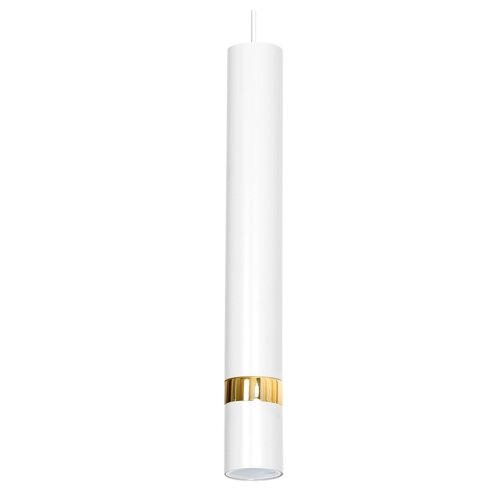  Luster na sajli JOKER 1xGU10/25W/230V bela/zlatna Slike