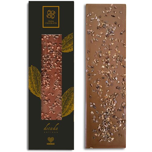 Vrsna Chocolates Čokolada s prženim kakao sjemenkama Slike