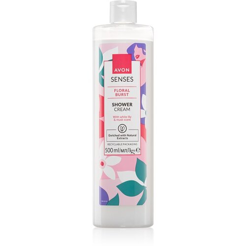 Avon Senses Floral Burst kremasti gel za tuširanje 500 ml Cijene