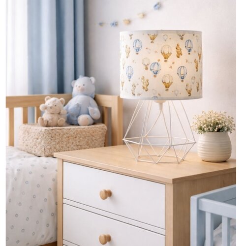 Dečija stona lampa KIDS ROOM 1xE27/60W/230V, prečnik 18 cm, baloni Slike