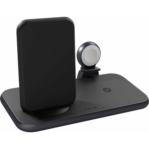Zens indukcijski punjač Stand 4in1 ZEDC15B/00 Izlazi standard indukcijskog punjenja, USB-A crna Cijene