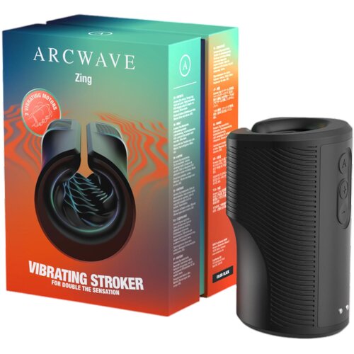 ARCWAVE Zing - 2-motorski masturbator (črn) Cene