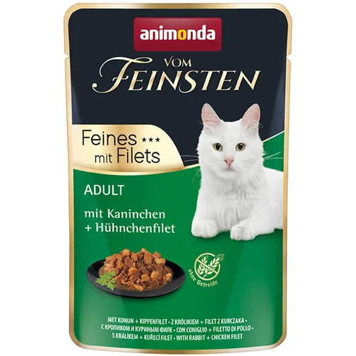 Animonda Vom Feinsten Adult Feine Vielfalt -Varčno pakiranje: Feine Vielfalt s fileji (32 x 85 g)