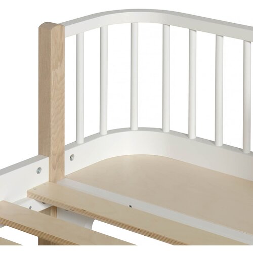 Oliver Furniture&amp;reg; dječji krevetić wood bed 90x200 white/oak Slike