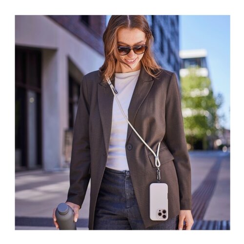 Intenso Kai&scaron; za mobilni telefon sa punjačem - Cell Phone Charging Lanyard Beige Cene