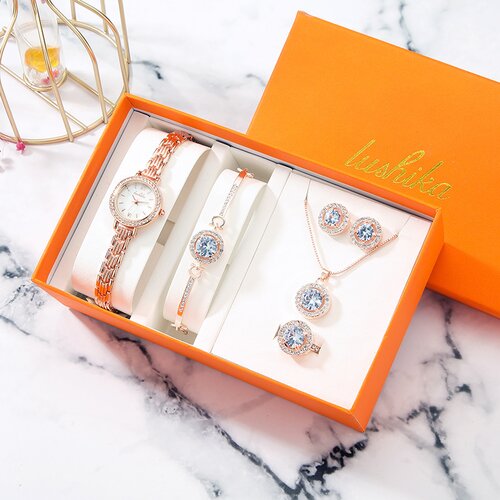  ženski komplet lushika luxury fashion rose gold Cene